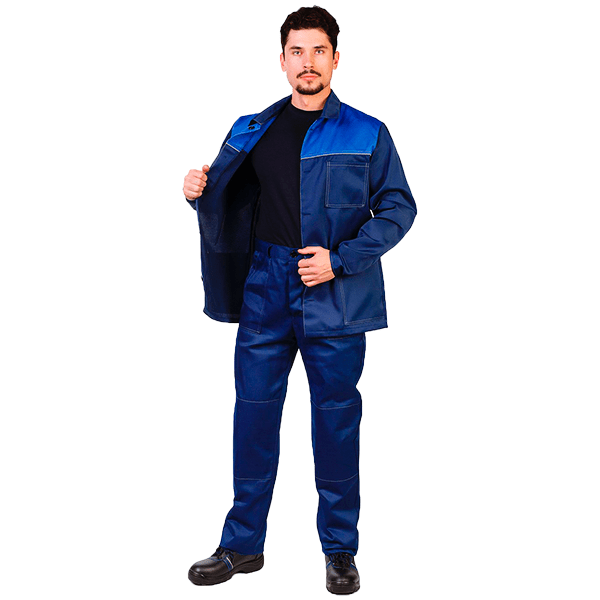 Рабочий костюм мужской "Дакар" синий