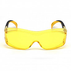Очки защитные открытые ПРАКТИК (уп. 1/200 шт.) желтые