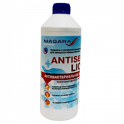 Антисептик для рук с антибактериальным эффектом "Antiseptic Liquid", 1,5 л, ПНД с крышкой