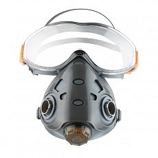 Полумаска Jeta Safety с интегрированными очками Air Optics 9500-L